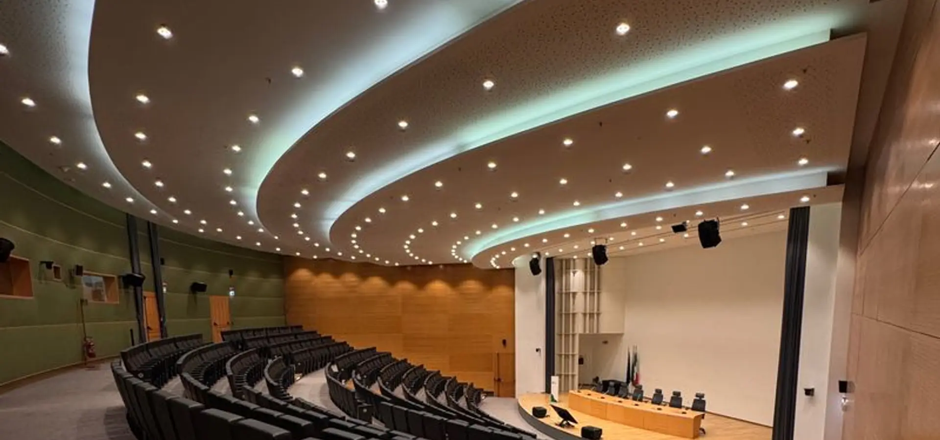 Modern conference auditorium